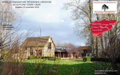 Appel 2019 | Résidence – Sculpture Terre/Bois 2020 | Association Tournefou (FR)