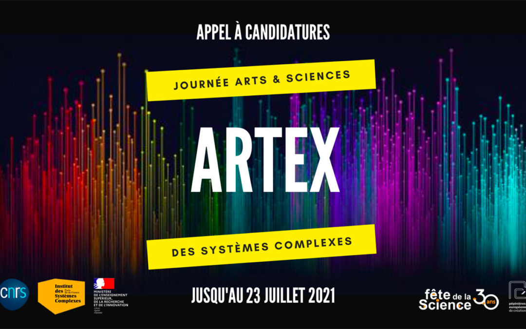 Appel 2021 | ARTEX, journée Arts & Science – Institut des systèmes complexes de Paris Île-de-France (Fr)