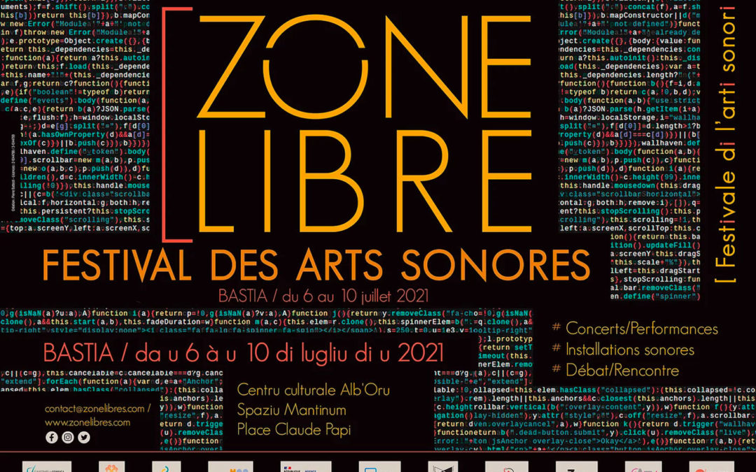 06 > 10.07.2021 | Transcultures – Pepinieres of Creation @ Zone Libre 2021 – Bastia (Fr)