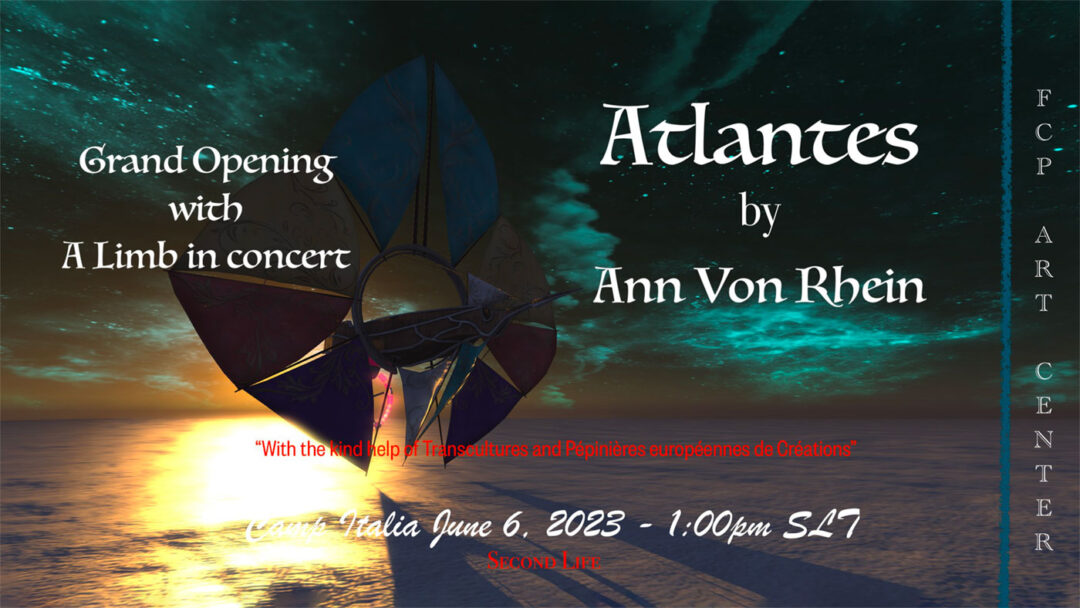 06.06.2023 | A Limb (Be) – Concert d’ouverture de l’exposition Atlantes – de Ann Von Rhein (De) | Camp Italia (SL)