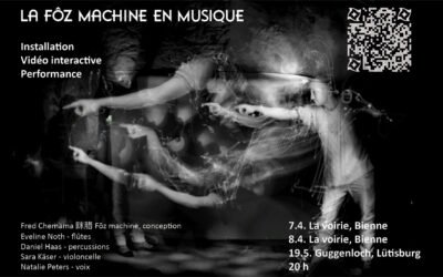 07 > 08.04.2024 | La Fōz Machine en musique – Performance de Fred Chemama (Fr/Be) & Friends | La Voirie (Ch)