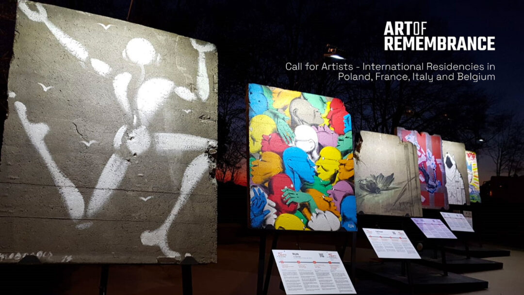 Call 2024 | Art of Remembrance – International Residencies in Poland, France, Italy and Belgium 2025