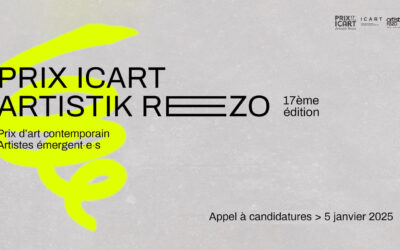 Appel 2024 | 17ème Prix ICART Artistik Rezo (émergences) – Tremplin, professionnalisation et échanges fructueux | ICART (Fr)